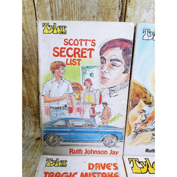 Vintage Tyler Tales by Ruth Johnson Jay Christian Book Series 4 Book Bundle (bb6 - Picture 2 of 9